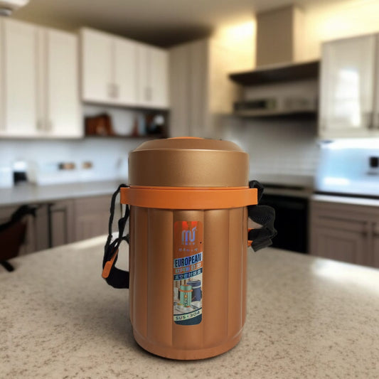 European 3 Layer Lunch Box-Minor Damage