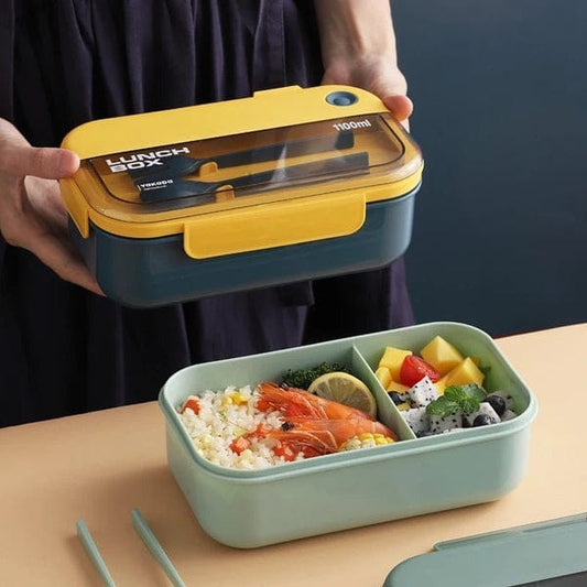 2 Compartment Bento Lunch Box-Skin (Minor Damage)