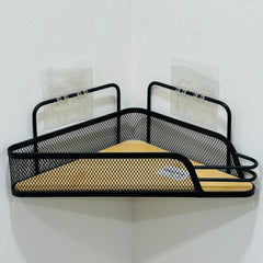 Metal Corner Rack -Black