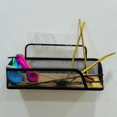 Rectangle Storage Rack-Black