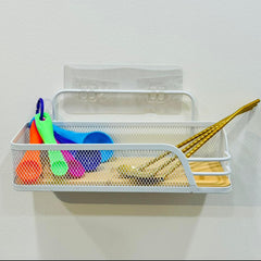 Rectangle Storage Rack-White