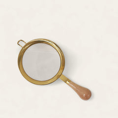 Golden Stainer with Wooden Handle-Medium