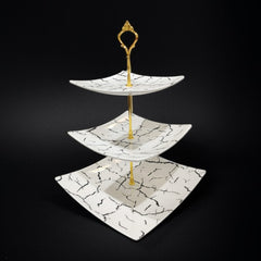 3 Tier Melamine Pastry Tray-D2