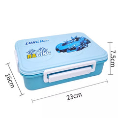 Car Design Lunch Box-Blue