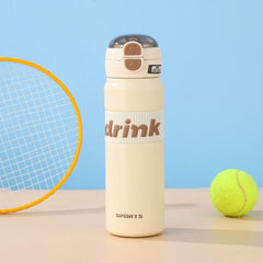 Dual Drink Water Bottle-Offwhite