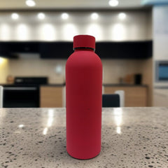 Matte Water Bottle-Red
