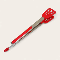 Non-Stick Silicone Stainless Steel Tong
