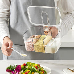 3 Grid Seasoning Spice Box