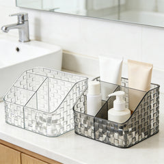 Acrylic Multi Storage 4 Section Box