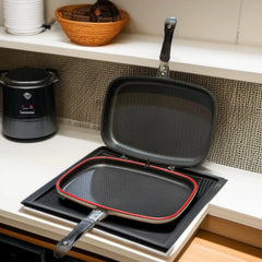 Double Sided Grill Pan 40cm-D1