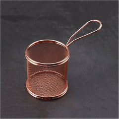 Stainless Steel French Fries Basket(Copper)