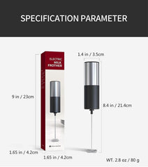 Handheld Battery-Operated Milk Frother