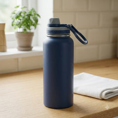 Thermal Insulated Water Bottle-Navy Blue