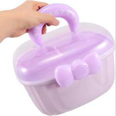 Double Layer Accessories Storage Box-Purple