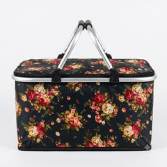 Foldable Insulated Picnic Basket-D16