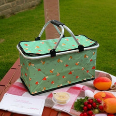 Foldable Insulated Picnic Basket-D9