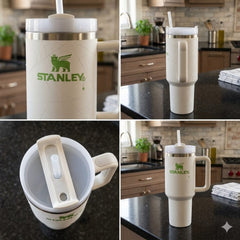 Stanley Thermos Cup & Tumbler White