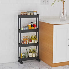 4 Tier Multipurpose Storage Trolley