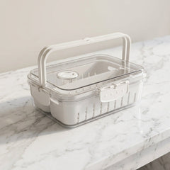 2 Grid Rectangle Snack Storage Box