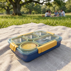 3 Compartment Stainless Steel Lunch Box