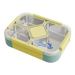 3 Compartment Stainless Steel Lunch Box