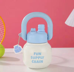 Double Drink Portable Insulated Water Bottle