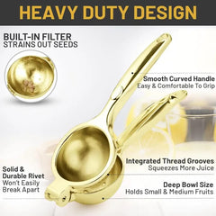 Heavy Duty Stainless Steel Lemon Squeezer
