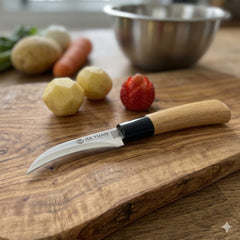Stainless Steel Wood Handle Knife
