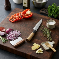 Stainless Steel Wooden Handle Knife