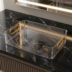 Acrylic Makeup Desk Organizer