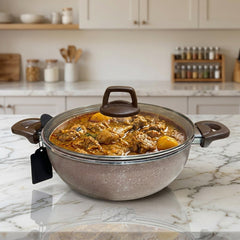 Xelent Marble Coated Wok-32cm