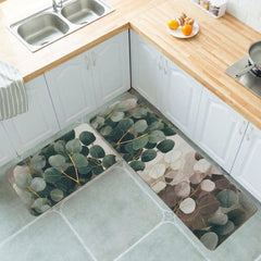 Pair of Non-Slip Kitchen Mat-D2