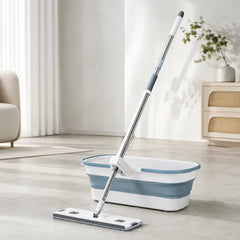 Hands Free Folding Bucket Mop Set