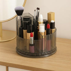360°Rotating Makeup Organizer-Black