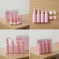 6 Pcs Travel kit Set-Pink