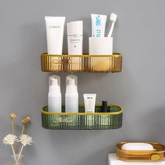 Acrylic Wall Mounted Storage Shelf (Without Tape)