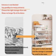 5 Tier Storage Shoes Rack