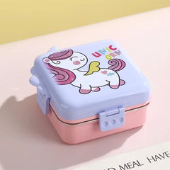 Cartoon Design Lunch Box 7150 (Purple)