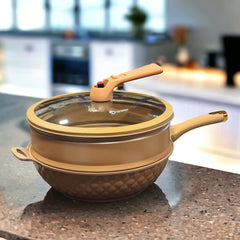 2 in 1 Pressure Steamer Wok