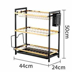 3 Layer Multi-Function Plate Rack