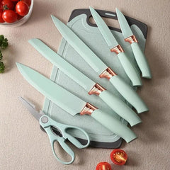 19 Pcs Silicone Cooking Kitchen Utensils Set Light Green