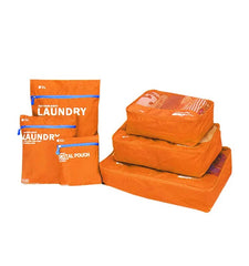 6 Pcs Travel Storage Bag -Orange