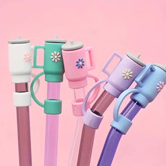Silicone Straw Cover Cap (Bottle Design)