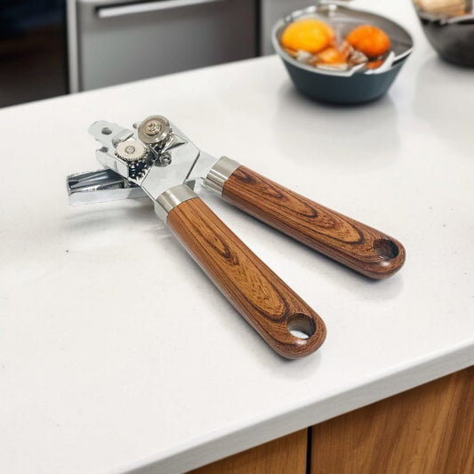 Wooden Handle Can Opener-KT