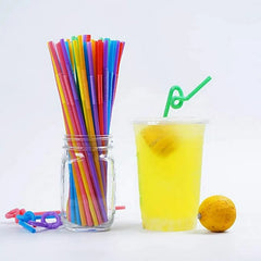 Multi Color Straw (100 Pcs)