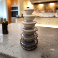 6 Pcs Nesting Bowl Set with Lid