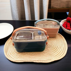 2 Layer Stainless Steel Lunch Box