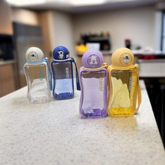 500ml Cute Cartoon Water Tumbler with Strap