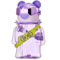 Cute Bear-shaped Water Bottle 700ml
