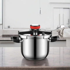 Knob-Type Stainless Steel Pressure Cooker 9L
